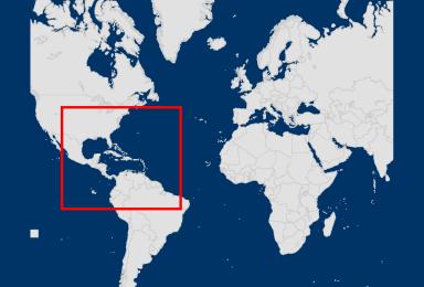 La Grande région Caraïbe.